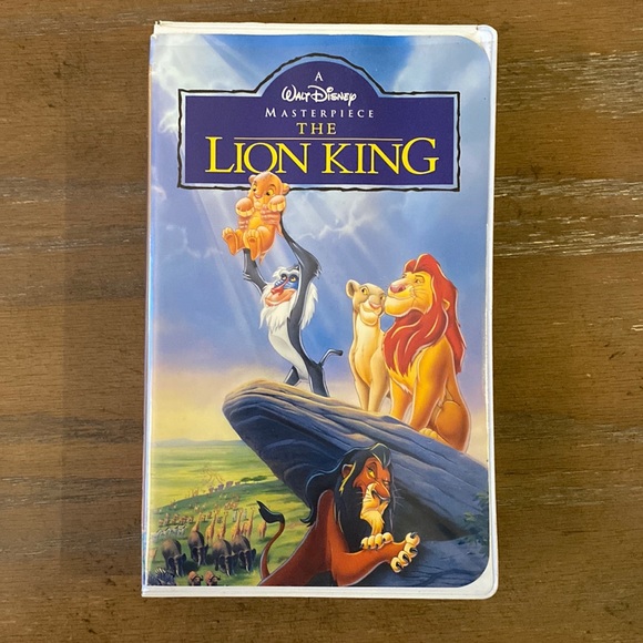 1995 Original A Walt Disney Masterpiece "The Lion King" VHS Tape - Picture 1 of 9